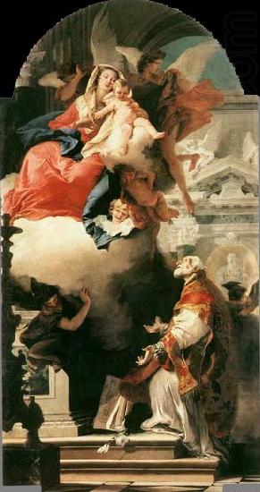 Giovanni Battista Tiepolo The Virgin Appearing to St Philip Neri china oil painting image